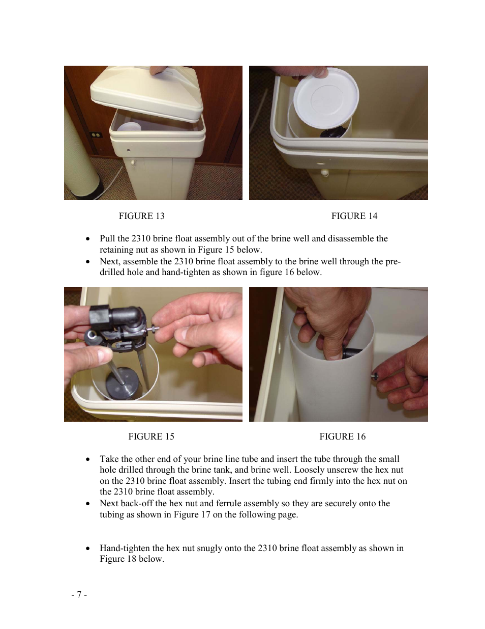 Purenex FLECK 5600SXT METER WATER SOFTENER SYSTEMS User Manual | Page 7 / 15