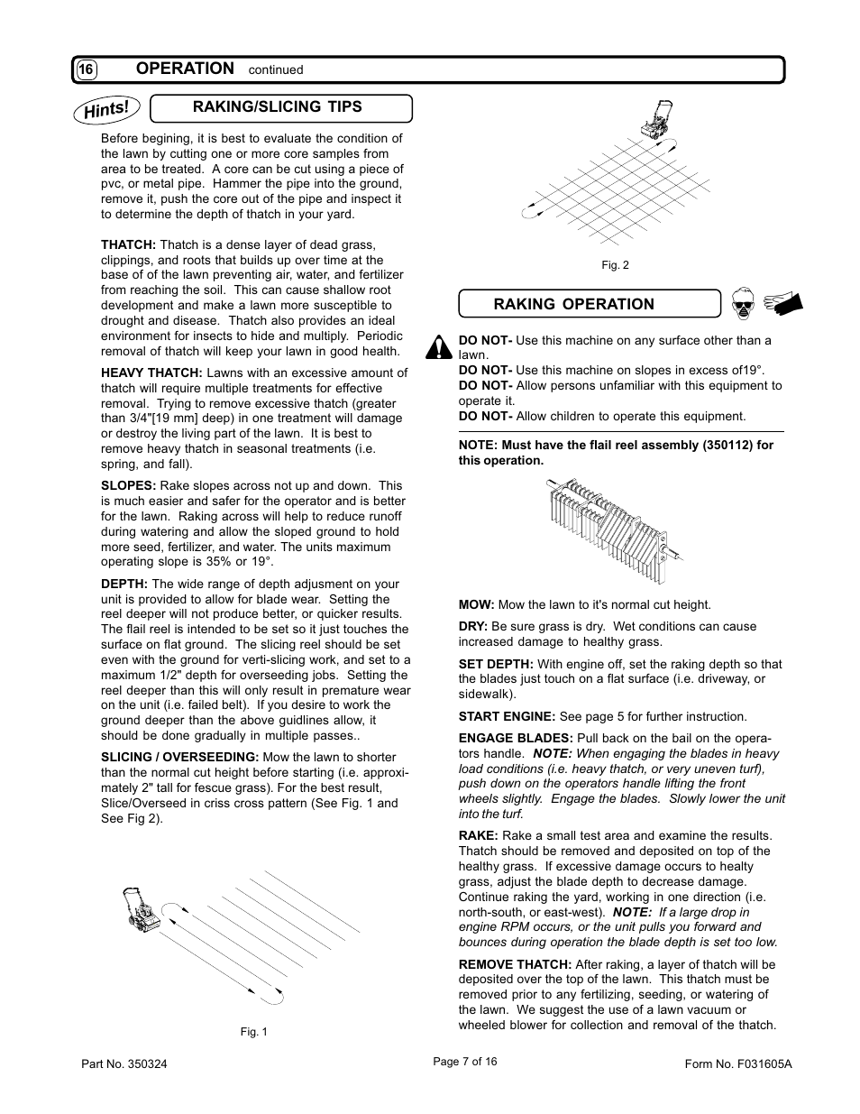 Billy Goat PR550 User Manual | Page 7 / 16