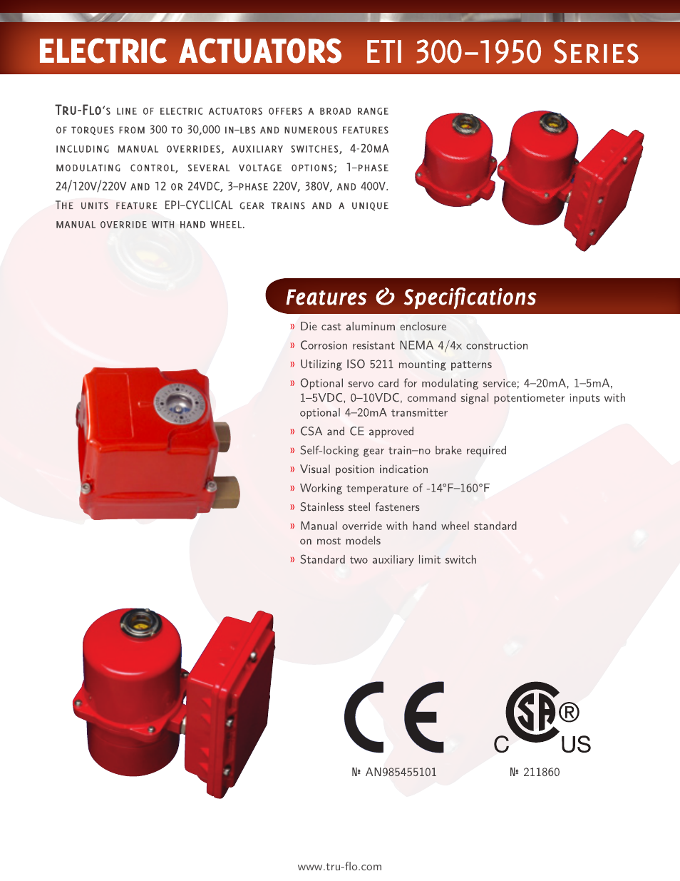 QSM ETI 300-1950 Series User Manual | 2 pages