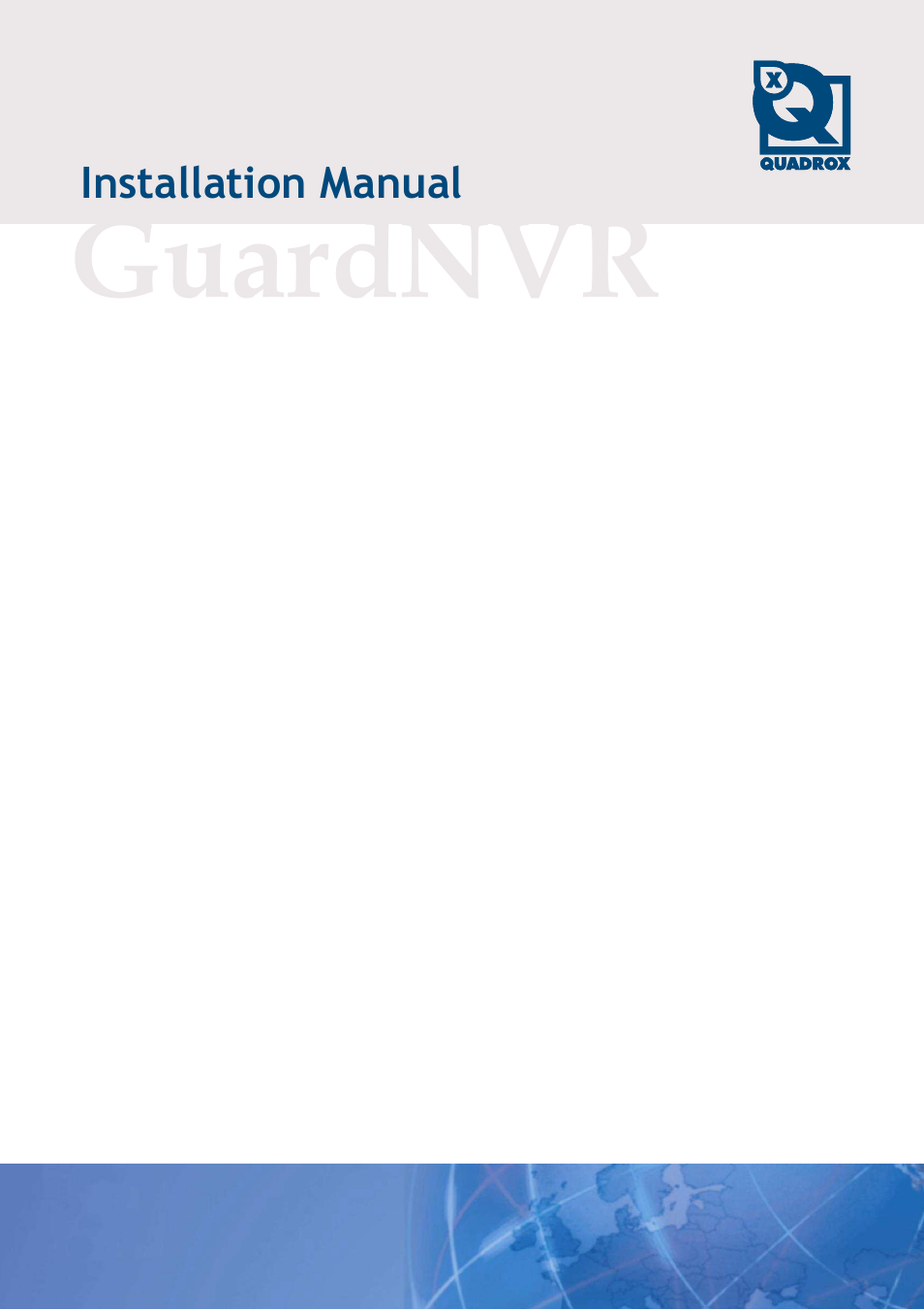 Quadrox QGuard Installation Manual User Manual | 81 pages