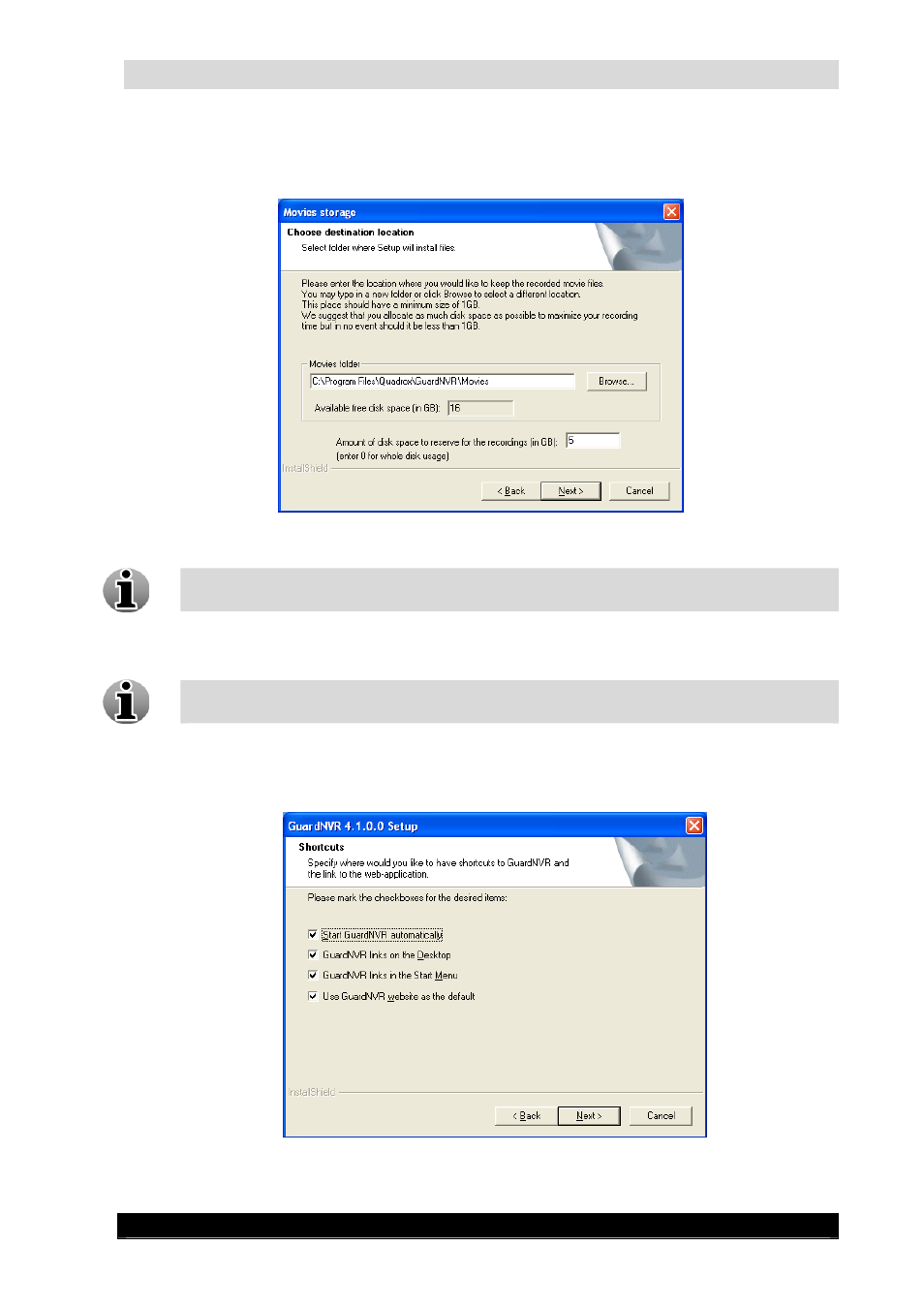 Guardnvr installation manual | Quadrox QGuard Installation Manual User Manual | Page 12 / 81