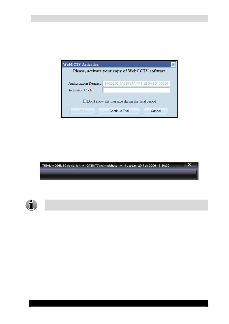 1 trial mode, Guardnvr installation manual | Quadrox QGuard Installation Manual User Manual | Page 14 / 81