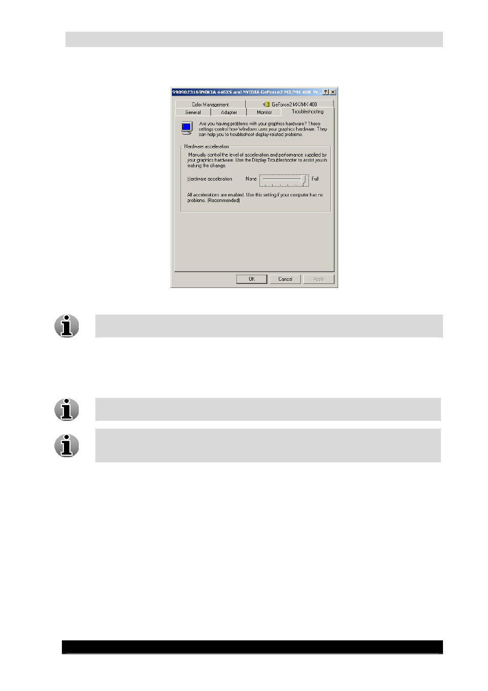 Guardnvr installation manual, Version 4.4 series, Troubleshooting tab screen | Quadrox QGuard Installation Manual User Manual | Page 27 / 81