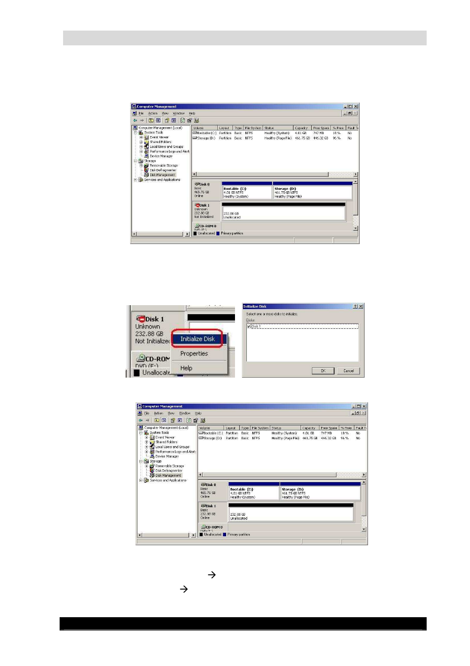 Guardnvr installation manual, Version 4.4 series, Computer management screen | Quadrox QGuard Installation Manual User Manual | Page 38 / 81