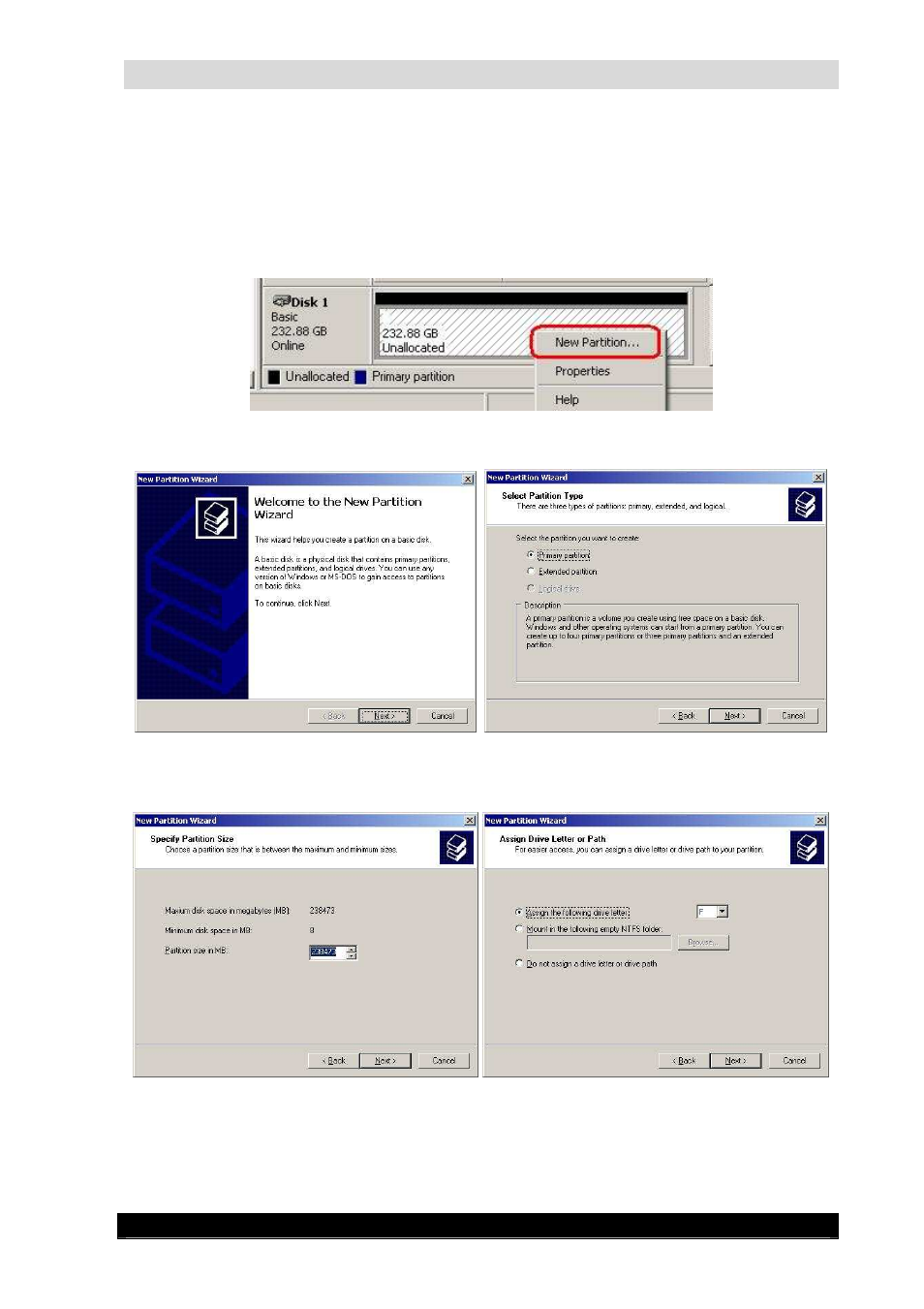 1 multiple logical disks, Guardnvr installation manual | Quadrox QGuard Installation Manual User Manual | Page 39 / 81