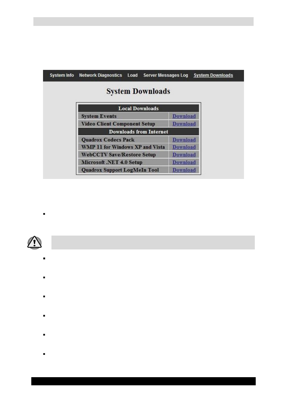 5 system downloads, Qguard user manual | Quadrox QGuard User Manual User Manual | Page 114 / 171