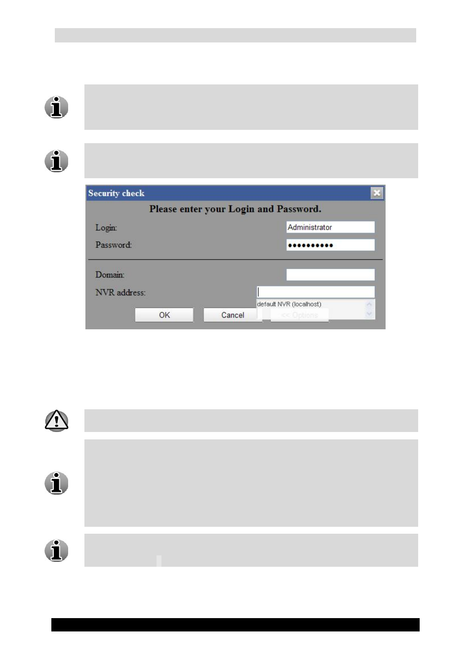 2 access qguard via internet explorer, Qguard user manual | Quadrox QGuard User Manual User Manual | Page 12 / 171