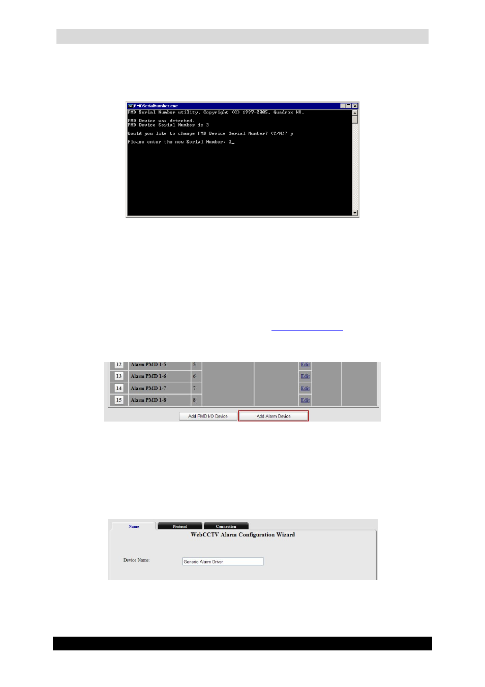 3 generic alarm driver, Qguard user manual | Quadrox QGuard User Manual User Manual | Page 59 / 171