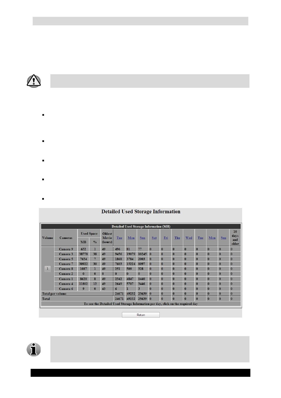 3 detailed storage information, Qguard user manual | Quadrox QGuard User Manual User Manual | Page 93 / 171