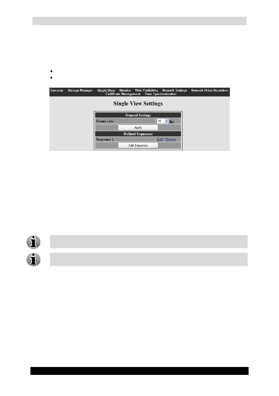 5 single view, 1 frame rate, 2 sequence | Qguard user manual | Quadrox QGuard User Manual User Manual | Page 95 / 171