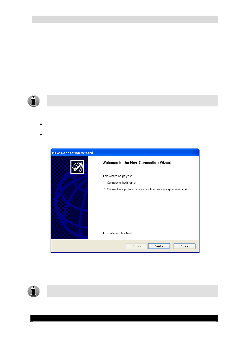 6 connecting webcctv to the internet, 1 creating a network connection, Webcctv installation manual | Quadrox WebCCTV Installation Manual User Manual | Page 25 / 84