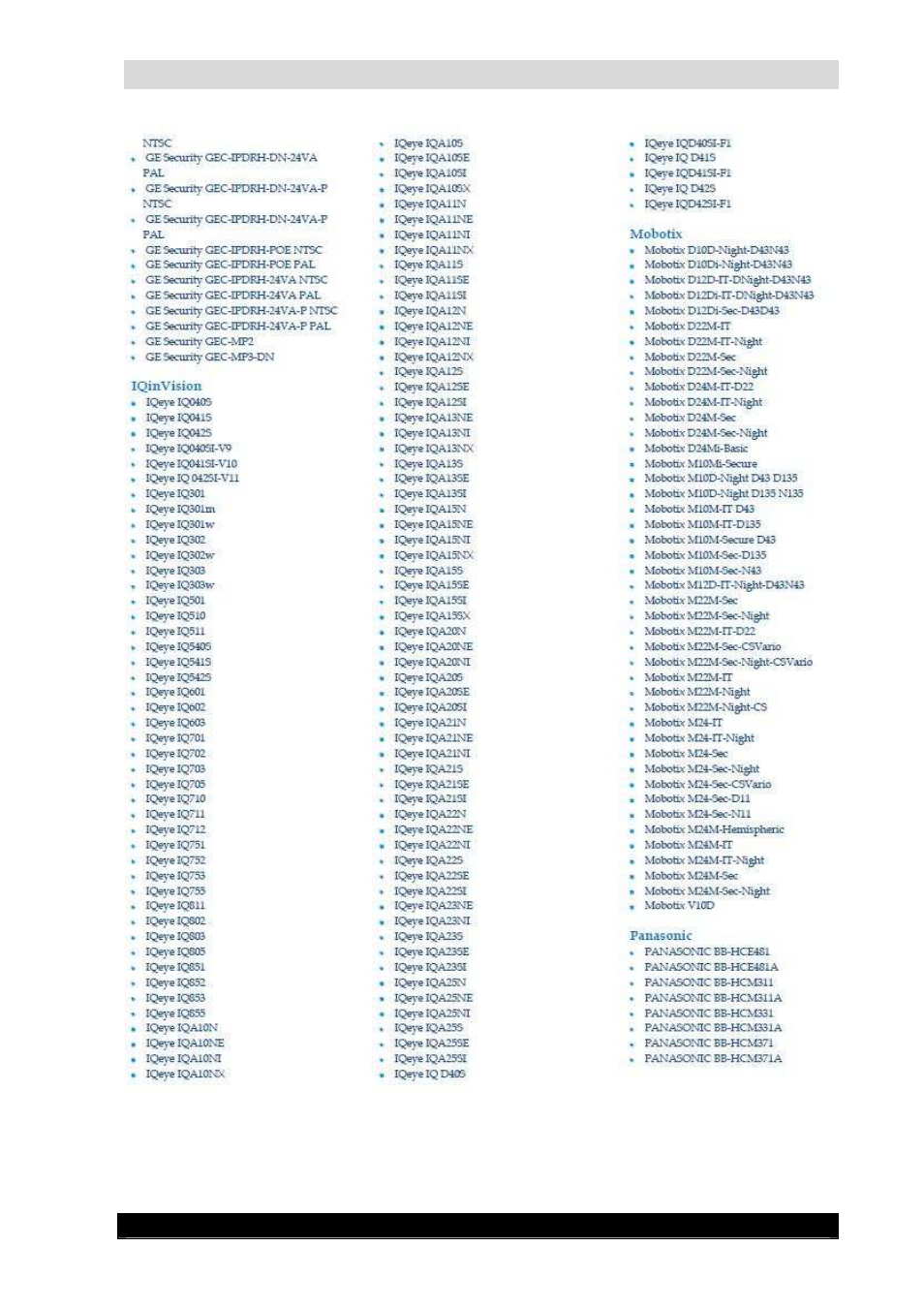 Webcctv installation manual, Version 4.4 series | Quadrox WebCCTV Installation Manual User Manual | Page 82 / 84