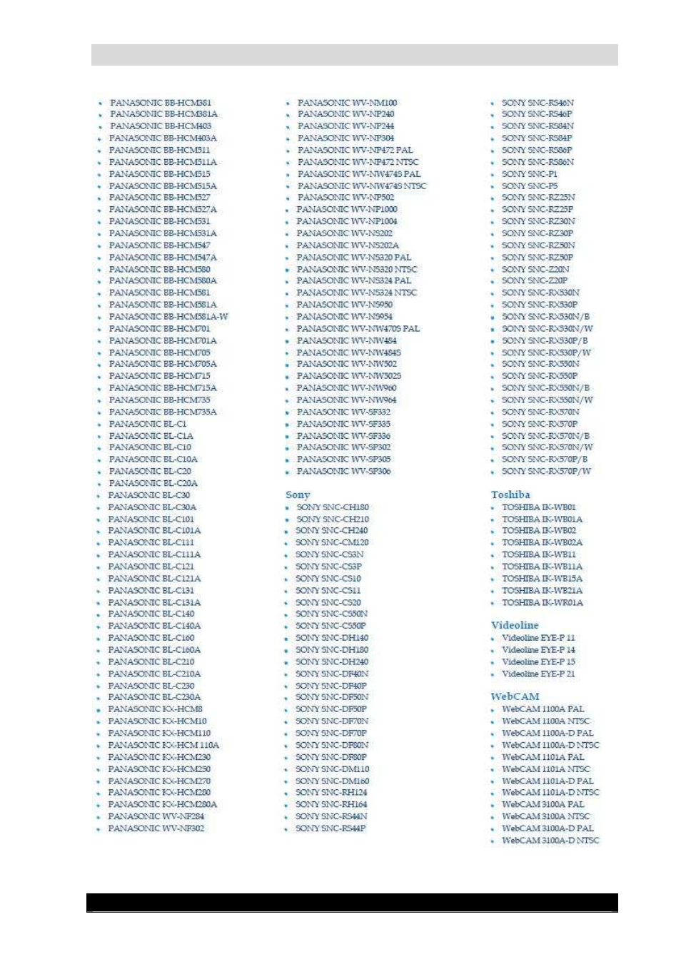 Webcctv installation manual, Version 4.4 series | Quadrox WebCCTV Installation Manual User Manual | Page 83 / 84