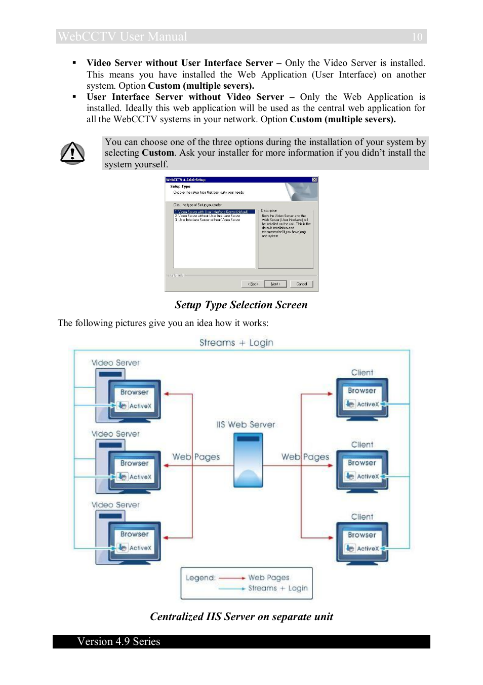 Webcctv user manual | Quadrox WebCCTV User Manual User Manual | Page 10 / 170