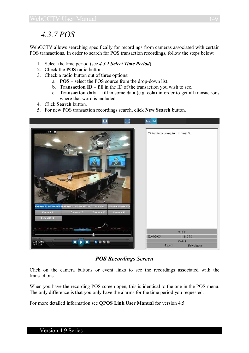 7 pos, Webcctv user manual | Quadrox WebCCTV User Manual User Manual | Page 149 / 170