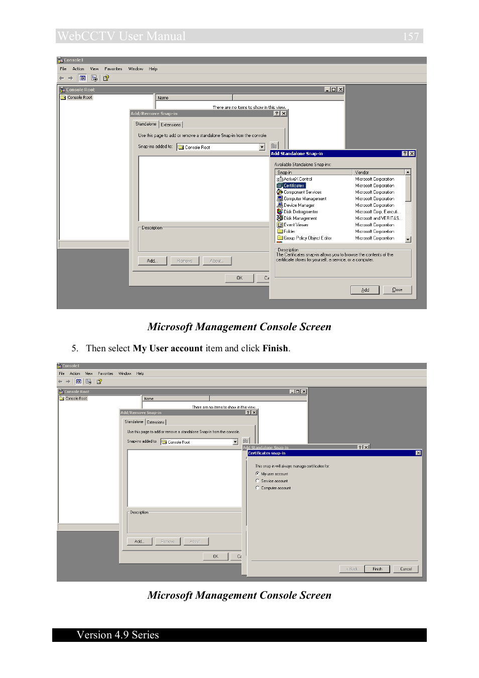 Webcctv user manual | Quadrox WebCCTV User Manual User Manual | Page 157 / 170