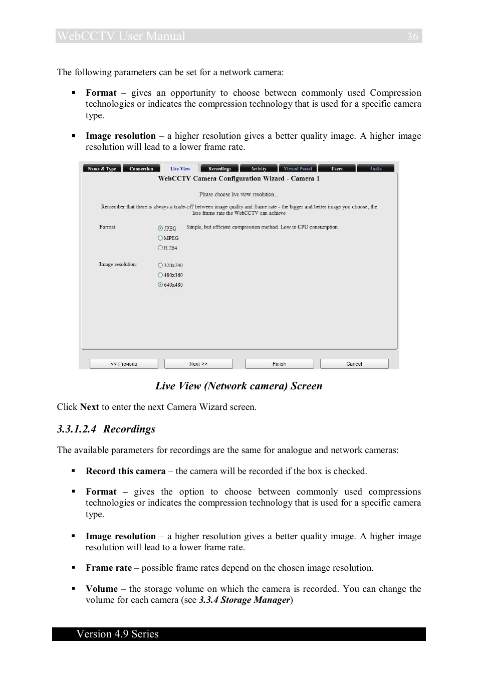 Webcctv user manual | Quadrox WebCCTV User Manual User Manual | Page 36 / 170