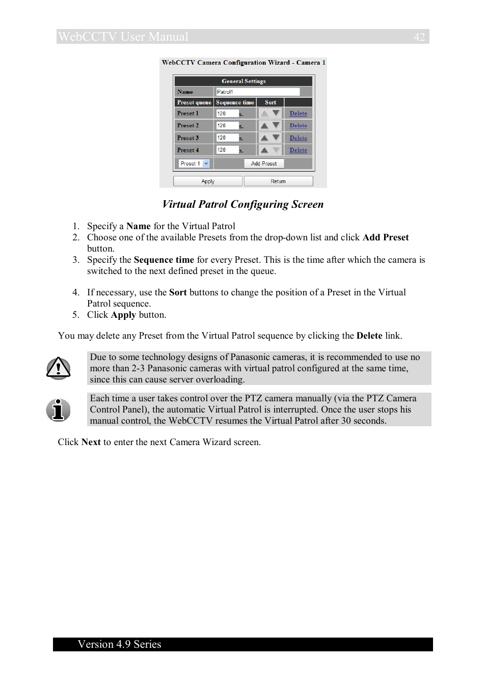 Webcctv user manual | Quadrox WebCCTV User Manual User Manual | Page 42 / 170