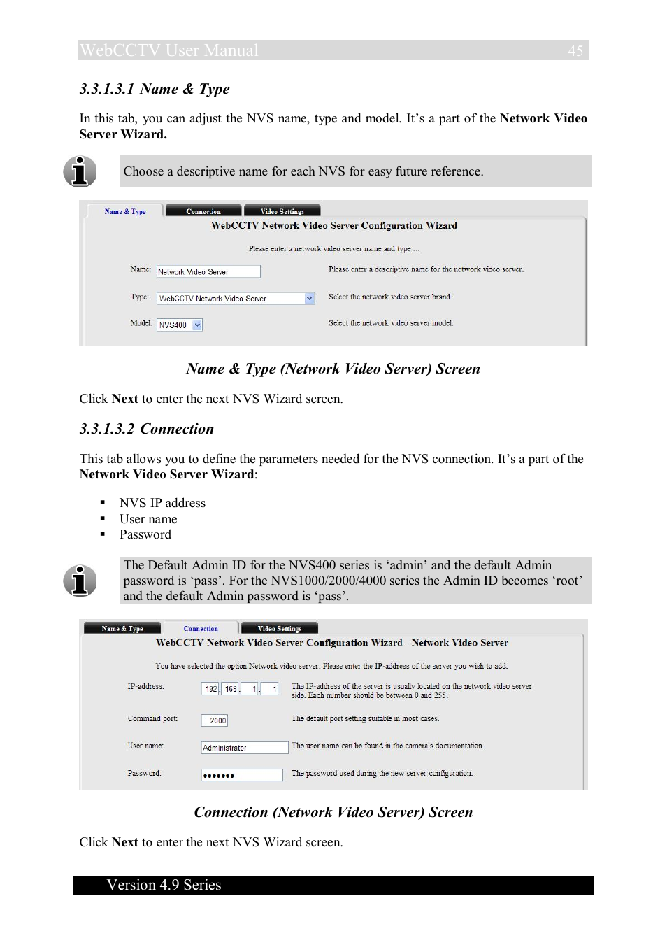 Webcctv user manual | Quadrox WebCCTV User Manual User Manual | Page 45 / 170