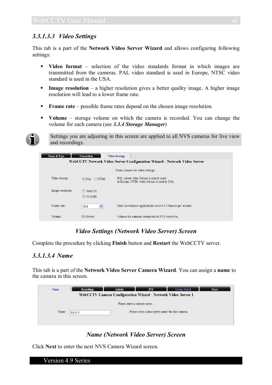 Webcctv user manual | Quadrox WebCCTV User Manual User Manual | Page 46 / 170