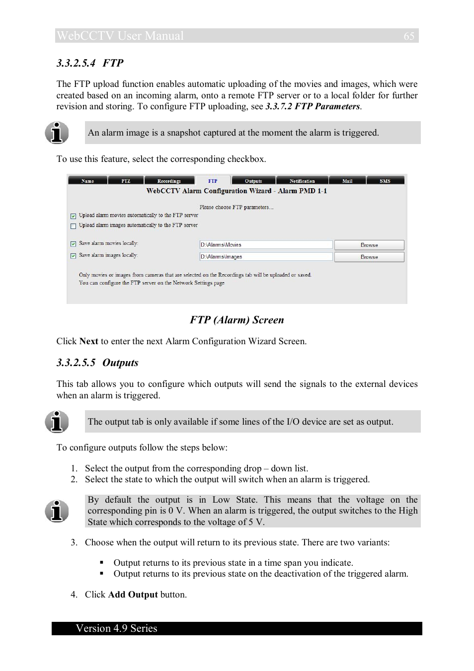 Webcctv user manual | Quadrox WebCCTV User Manual User Manual | Page 65 / 170