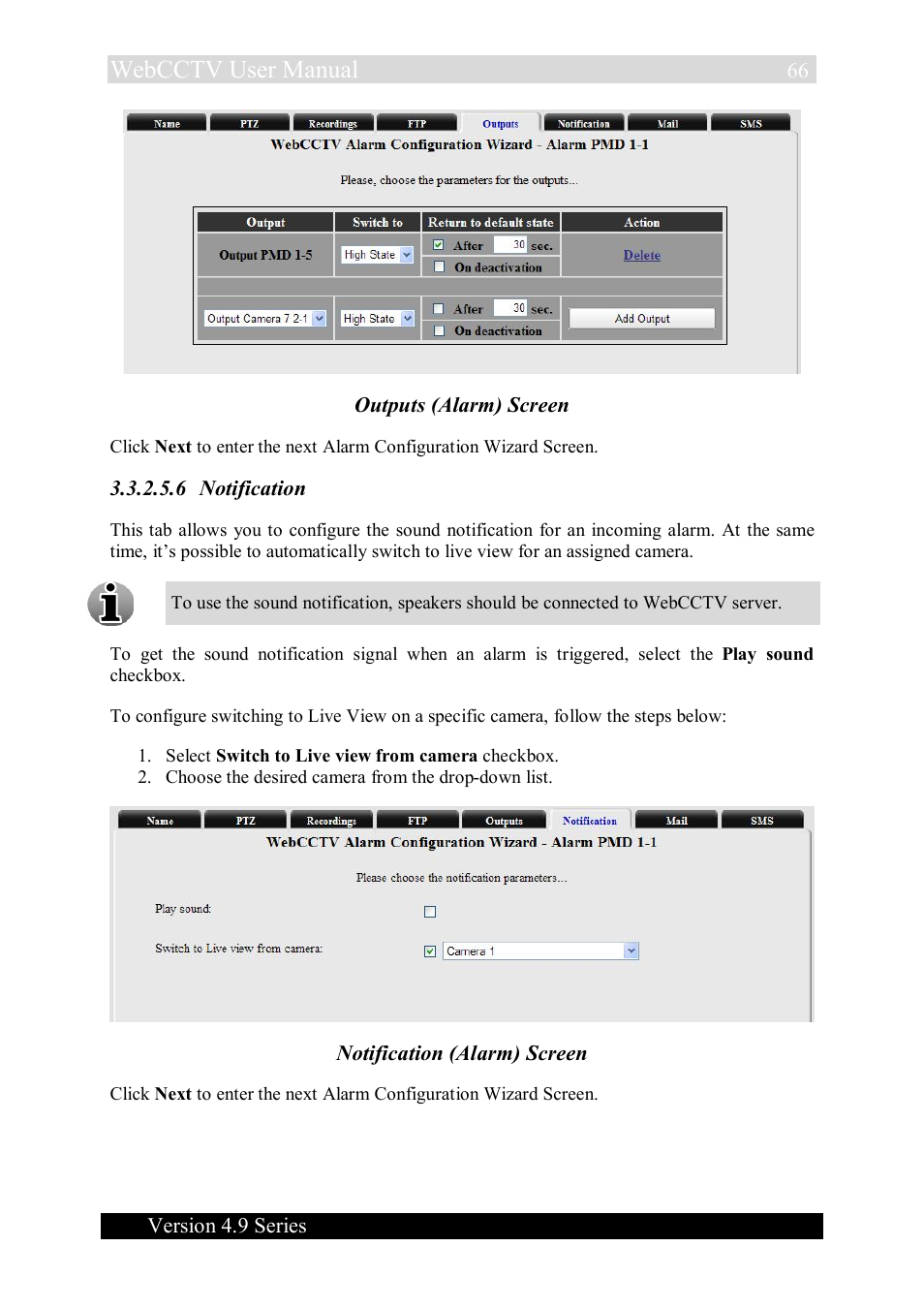 Webcctv user manual | Quadrox WebCCTV User Manual User Manual | Page 66 / 170