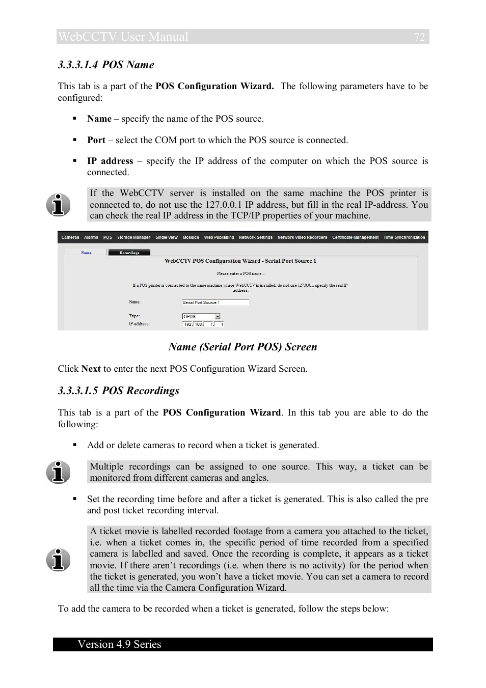 Webcctv user manual | Quadrox WebCCTV User Manual User Manual | Page 72 / 170