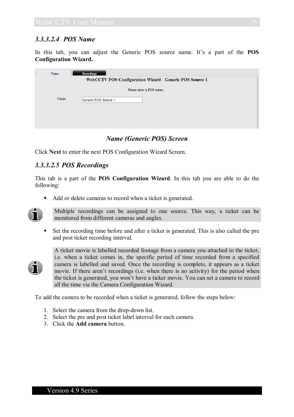 Webcctv user manual | Quadrox WebCCTV User Manual User Manual | Page 75 / 170