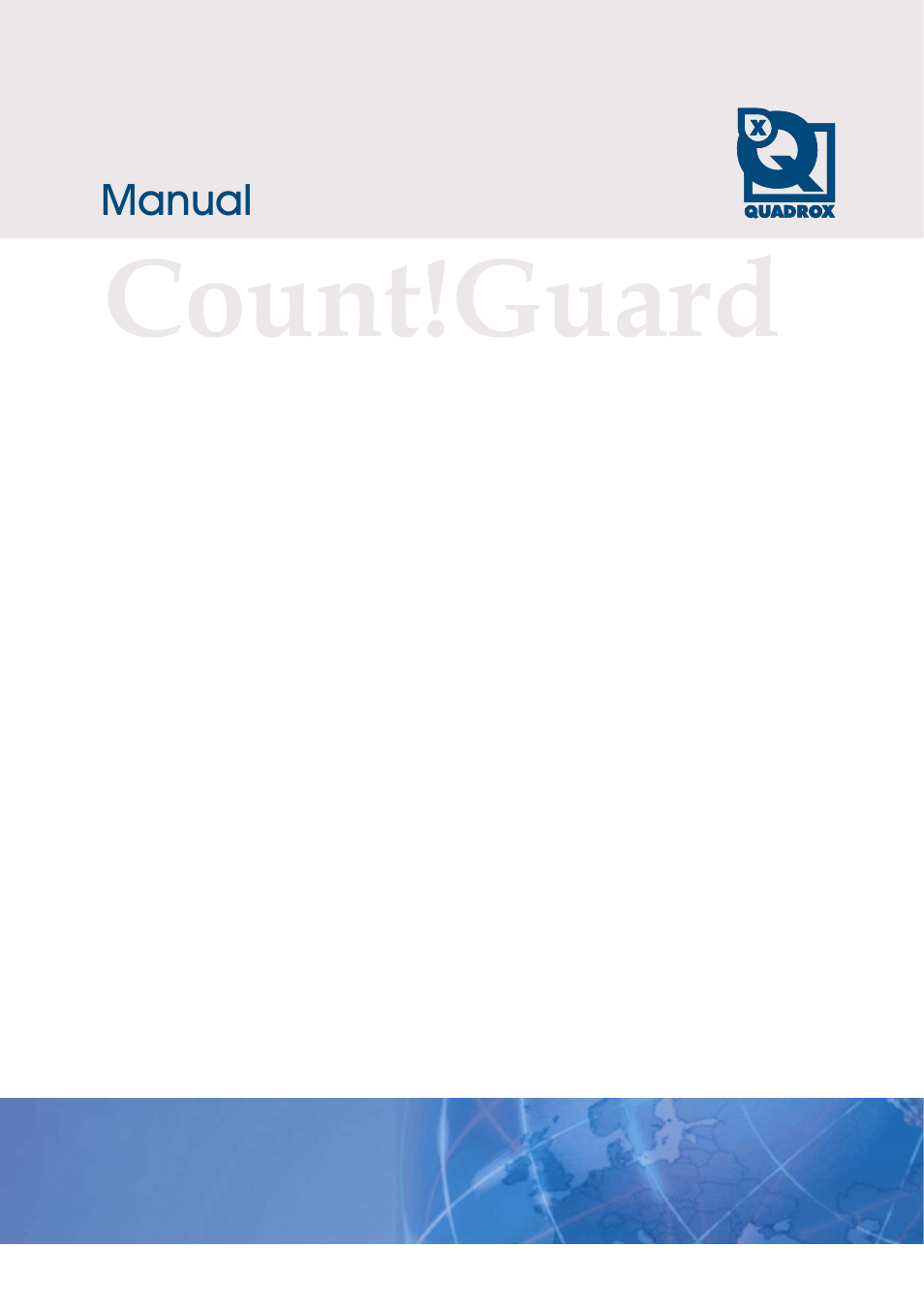 Quadrox Count-Guard User Manual User Manual | 48 pages