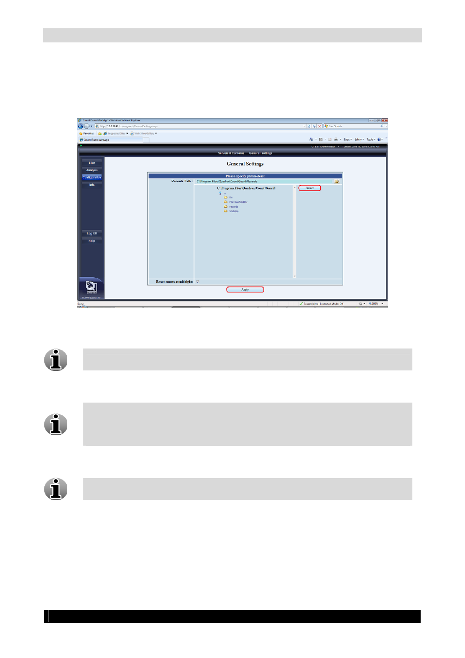3 recordings, Count!guard manual 22 | Quadrox Count-Guard User Manual User Manual | Page 22 / 48