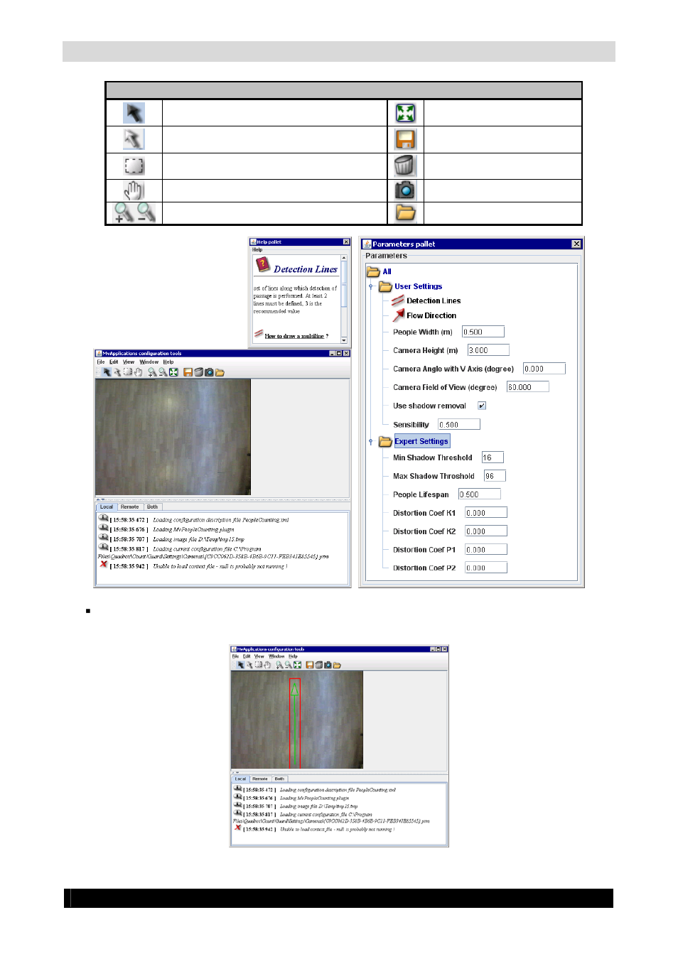 Count!guard manual 36, Flow direction screen, Version 2.1.0.0 series | Quadrox Count-Guard User Manual User Manual | Page 36 / 48