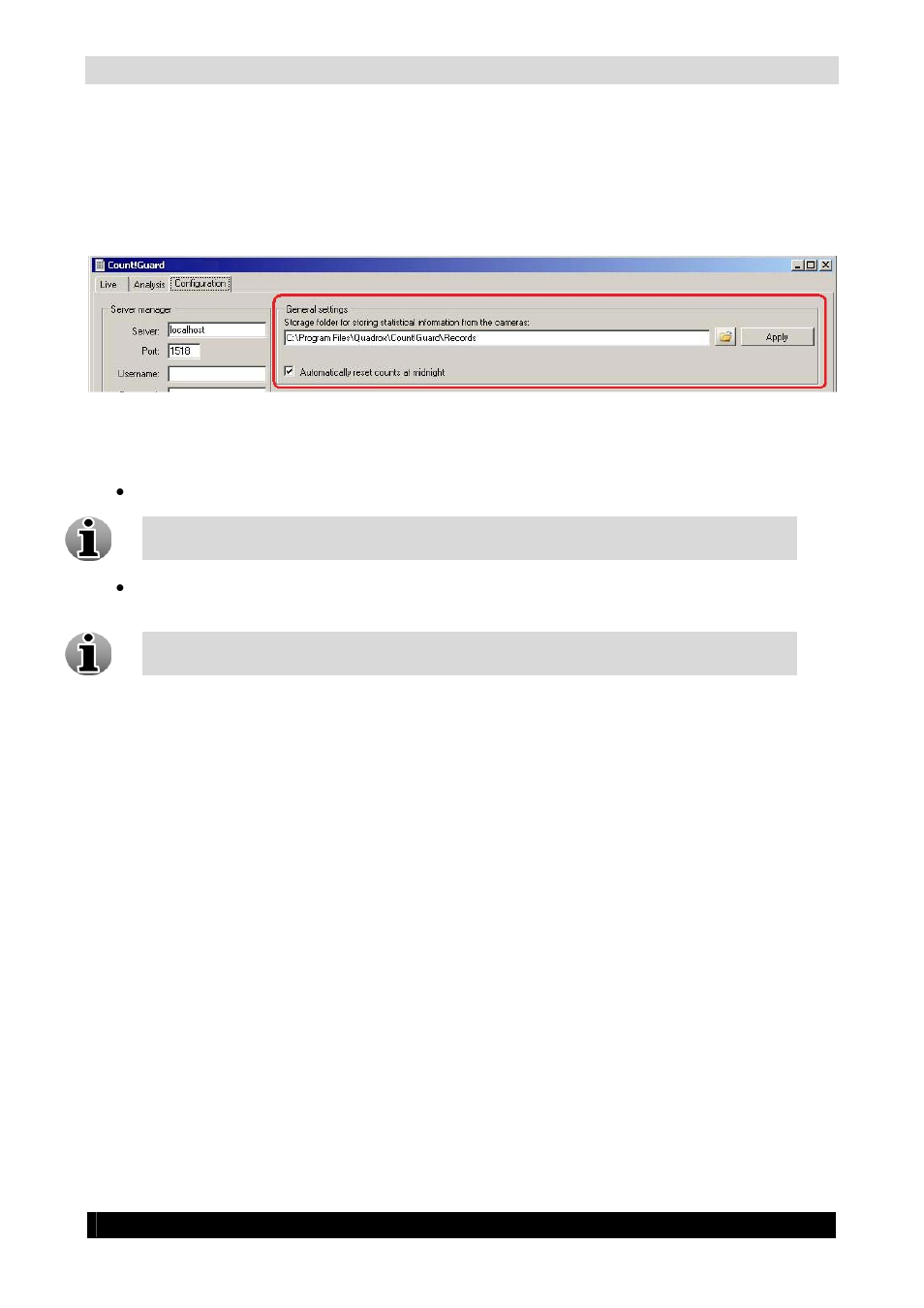 3 recordings, Count!guard manual 40 | Quadrox Count-Guard User Manual User Manual | Page 40 / 48