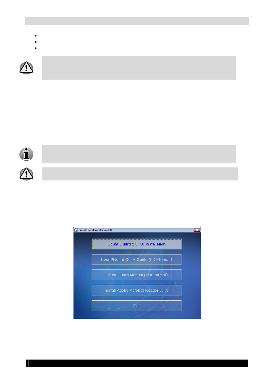 2 installation, Count!guard manual 7 | Quadrox Count-Guard User Manual User Manual | Page 7 / 48