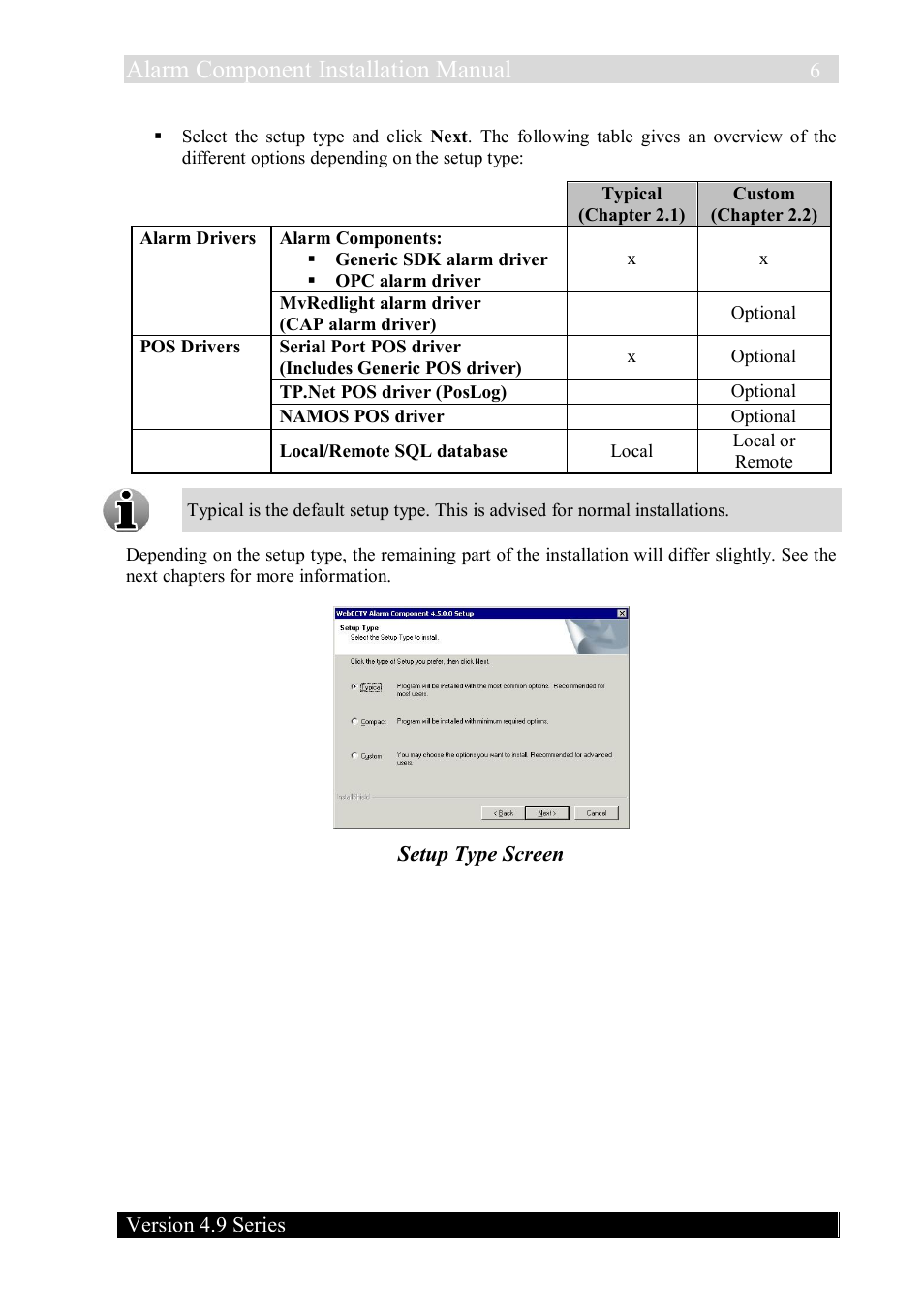 Alarm component installation manual | Quadrox Alarm Component User Manual | Page 6 / 12