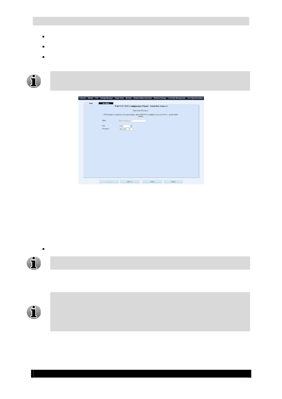 2 recordings, Serial port pos user & installation manual | Quadrox Remote POS User Manual | Page 20 / 28