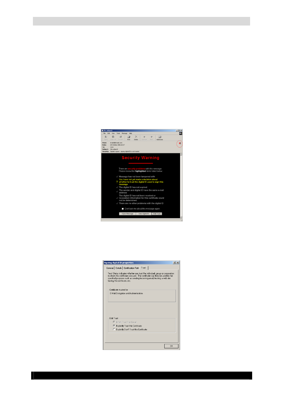Appendix a, Video authentication manual | Quadrox Video Authentication User Manual | Page 14 / 21