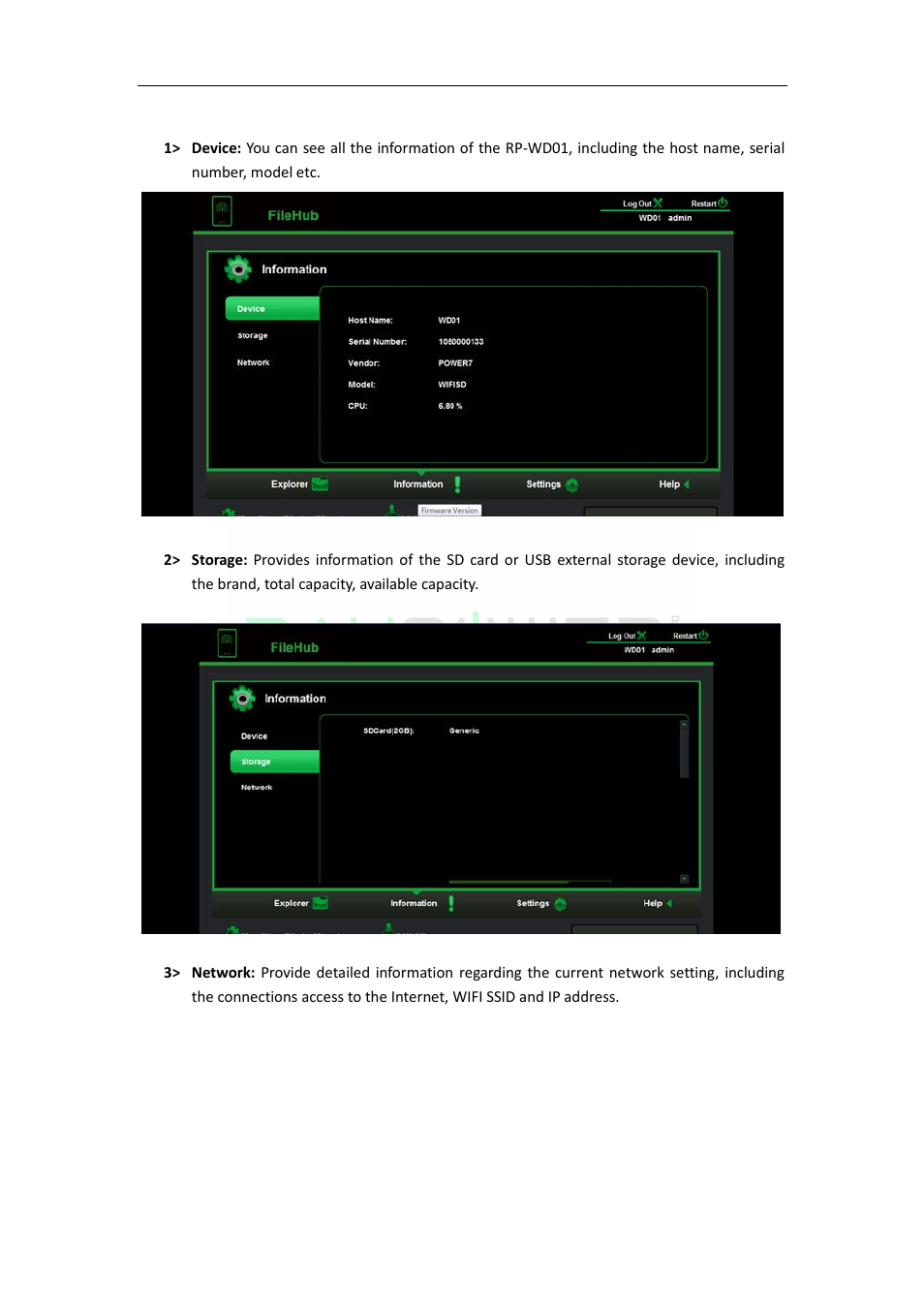 RAVPower RP-WD01 for Windows User Manual | Page 3 / 10