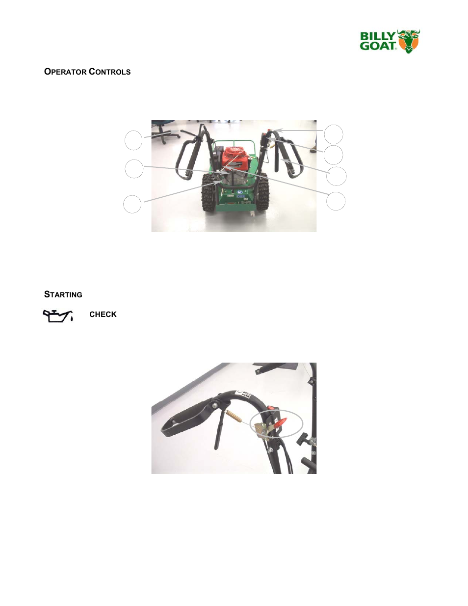 Billy Goat BC2402 Series User Manual | Page 11 / 36