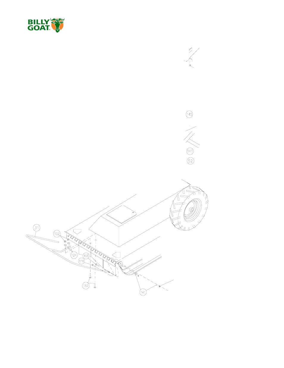 Billy Goat BC2402 Series User Manual | Page 8 / 36