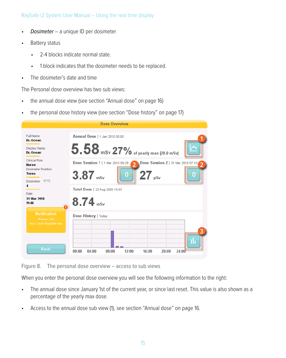 RaySafe i2 System User Manual | Page 15 / 49
