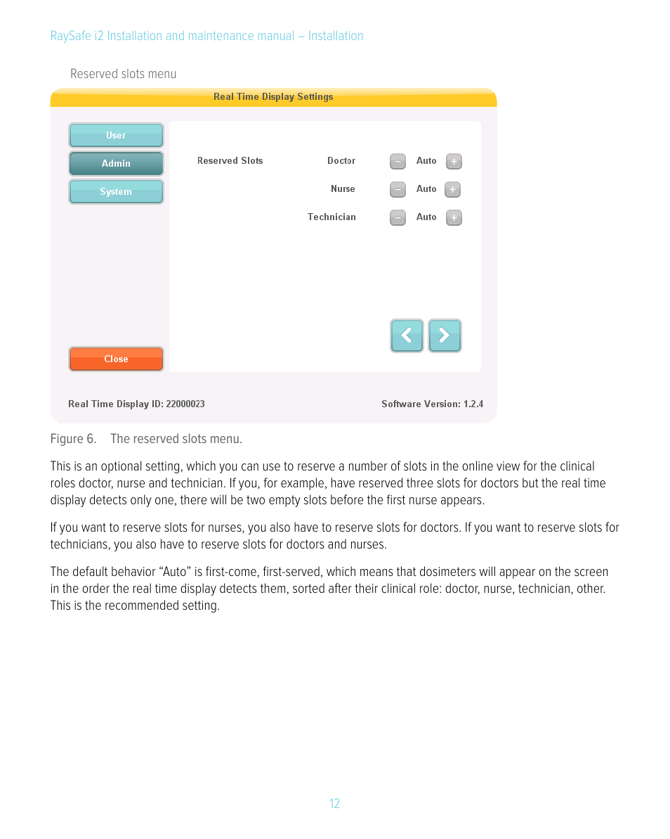 RaySafe i2 Installation Manual User Manual | Page 12 / 33