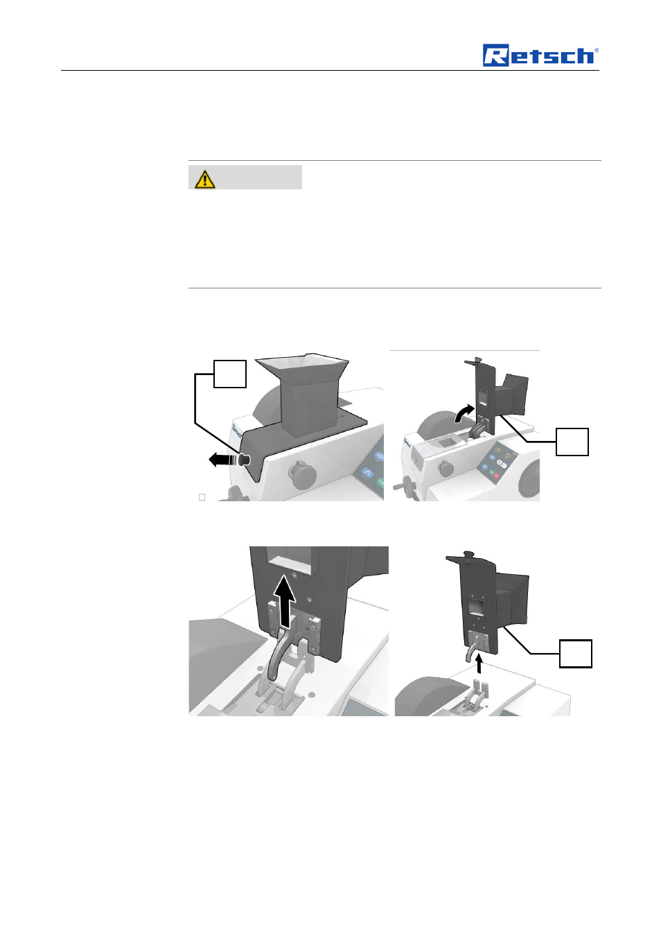 7 cleaning, wear and service, Cleaning, wear and service, Cleaning | Warning | Retsch BB 50 User Manual | Page 28 / 41