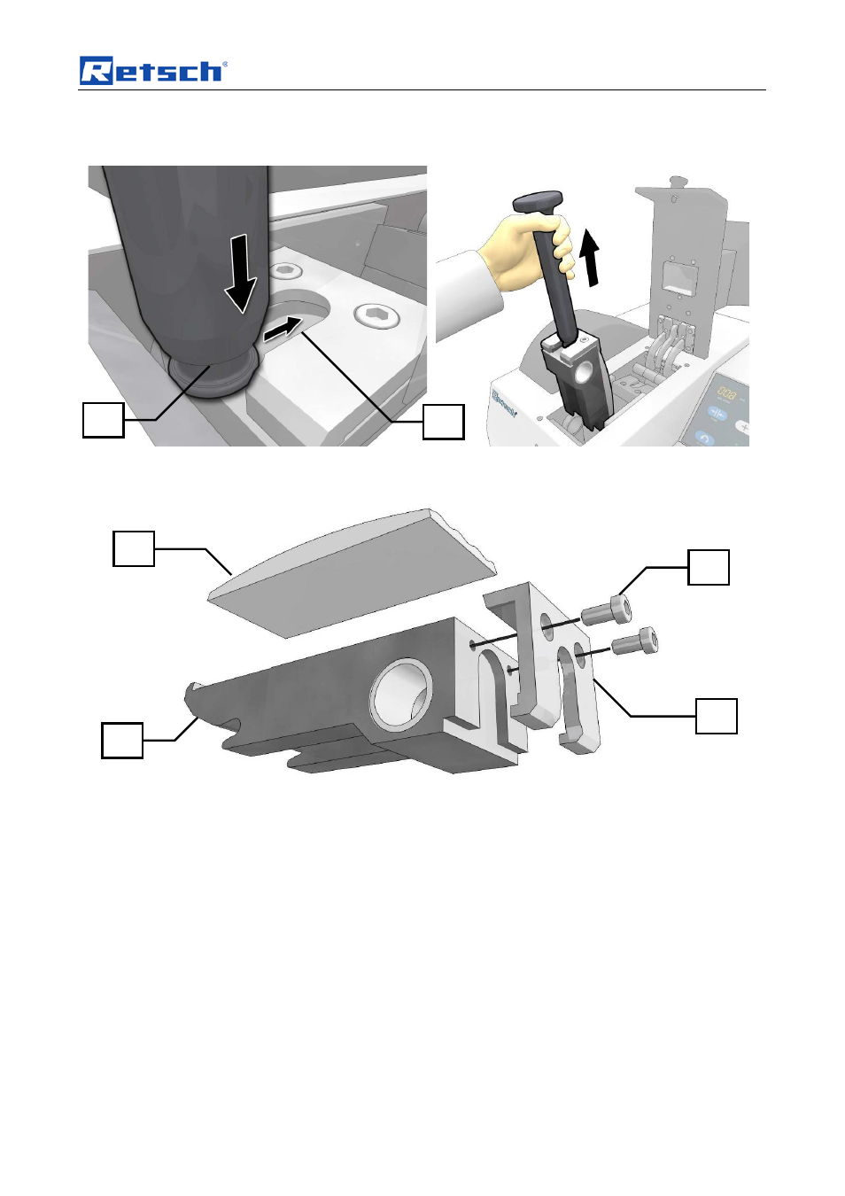 Cleaning, wear and service | Retsch BB 50 User Manual | Page 31 / 41