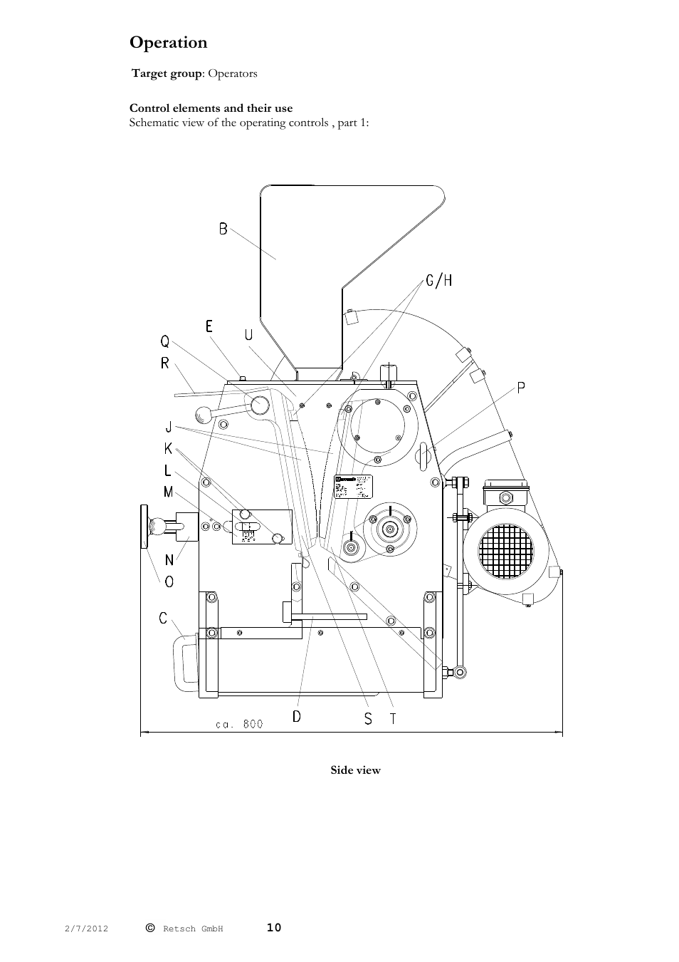 Operation | Retsch BB 100 User Manual | Page 10 / 24