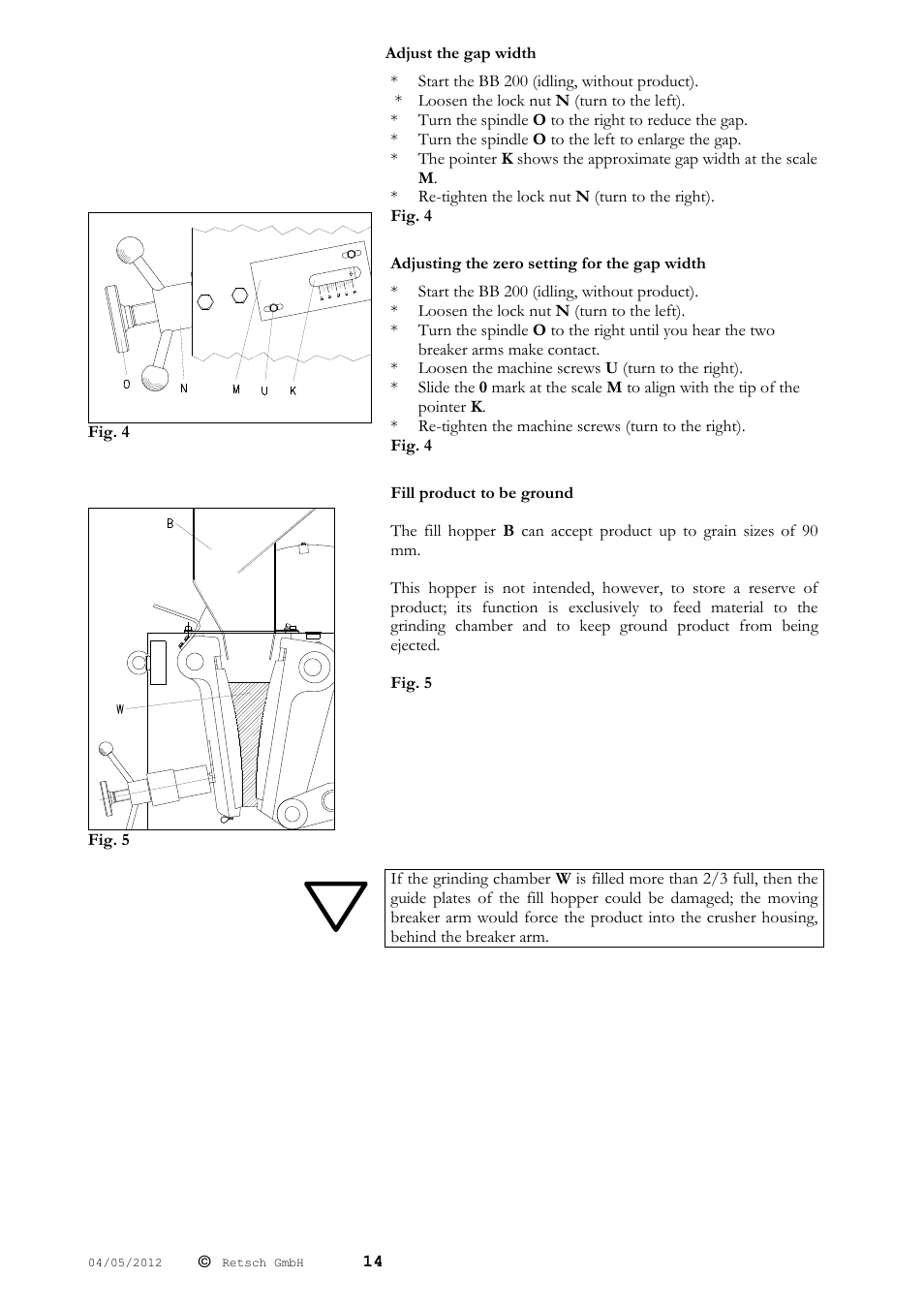 Retsch BB 200 User Manual | Page 14 / 24