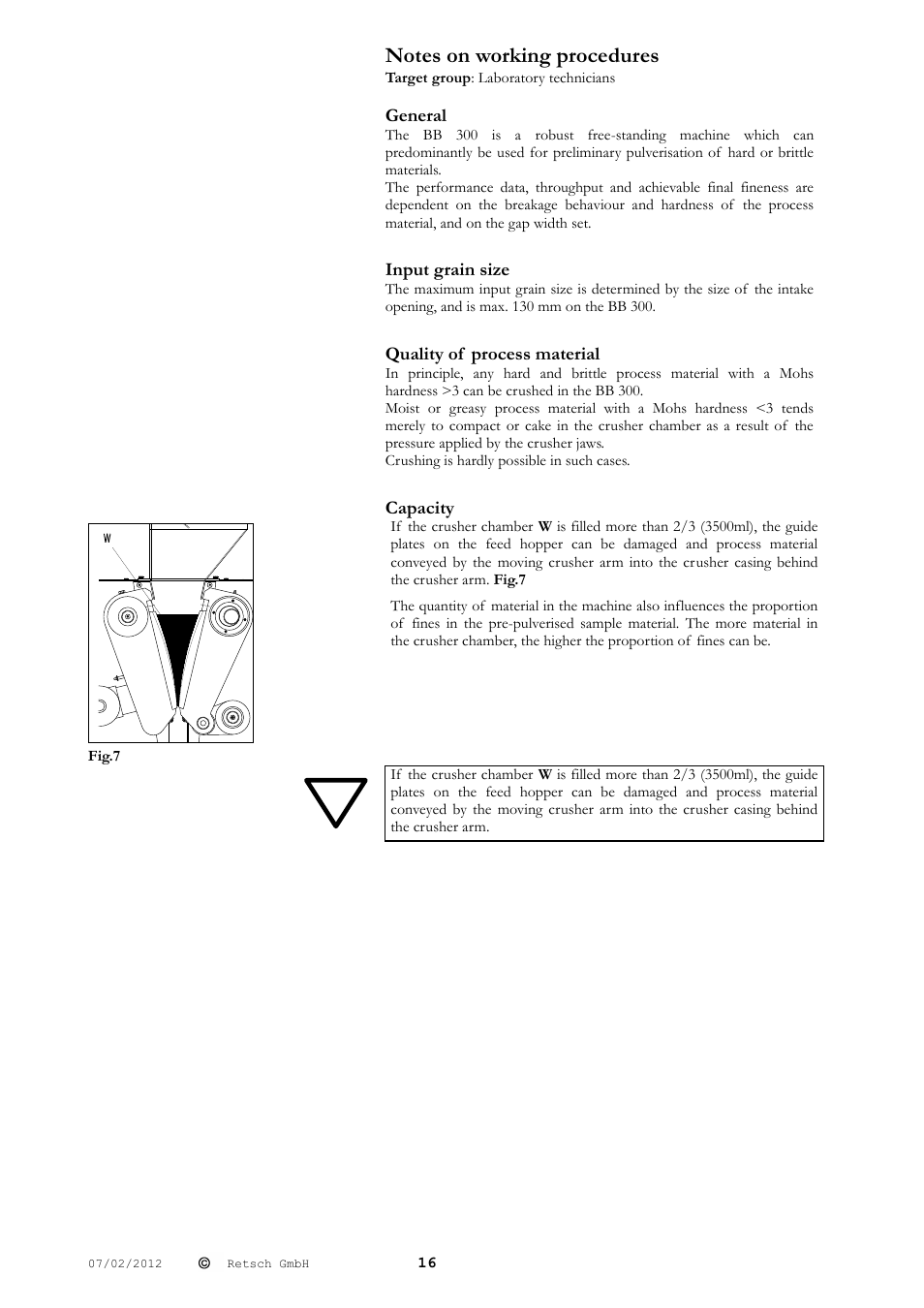 Retsch BB 300 User Manual | Page 16 / 24