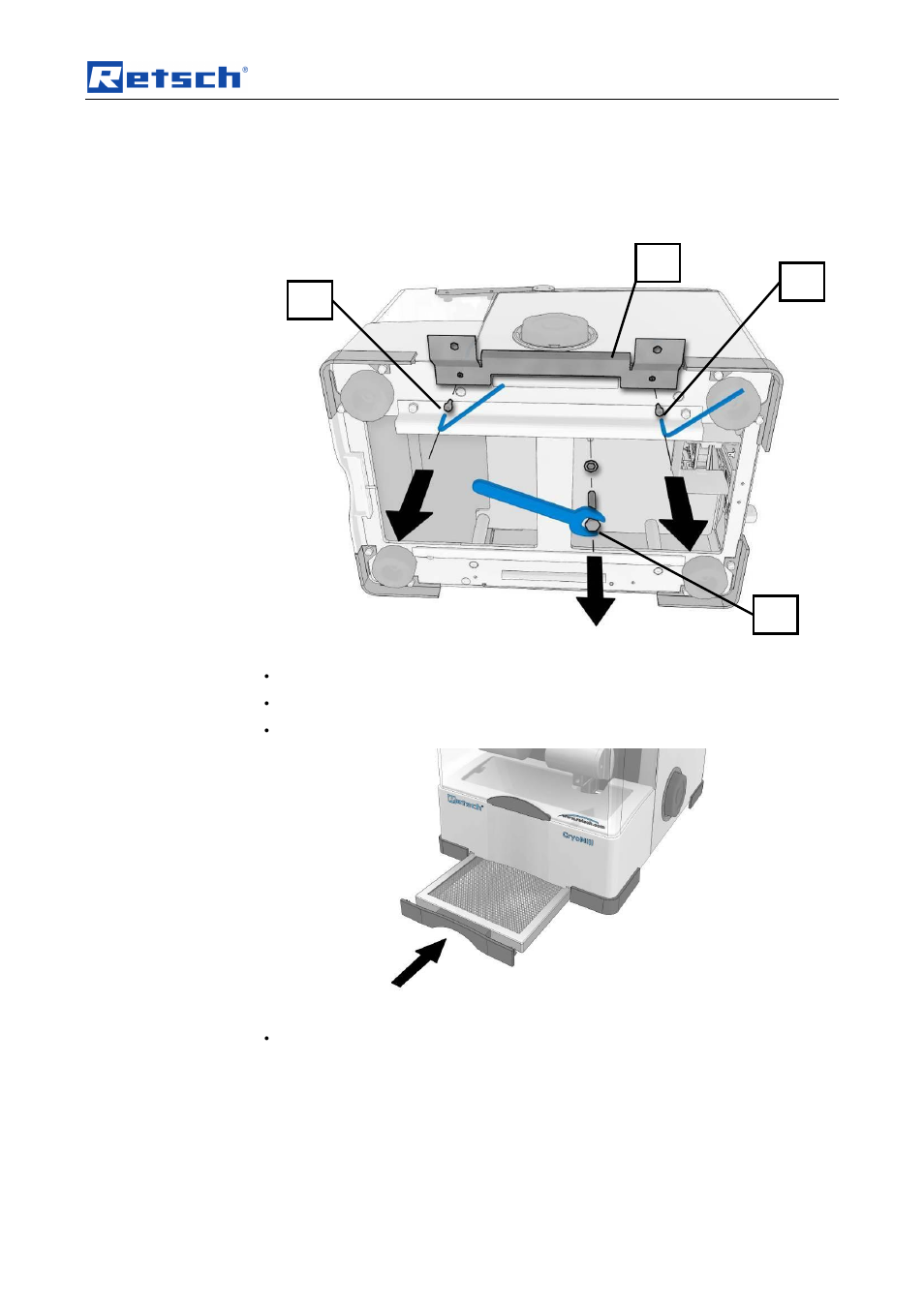 Transport, scope of delivery, installation | Retsch Cryomill User Manual | Page 17 / 68