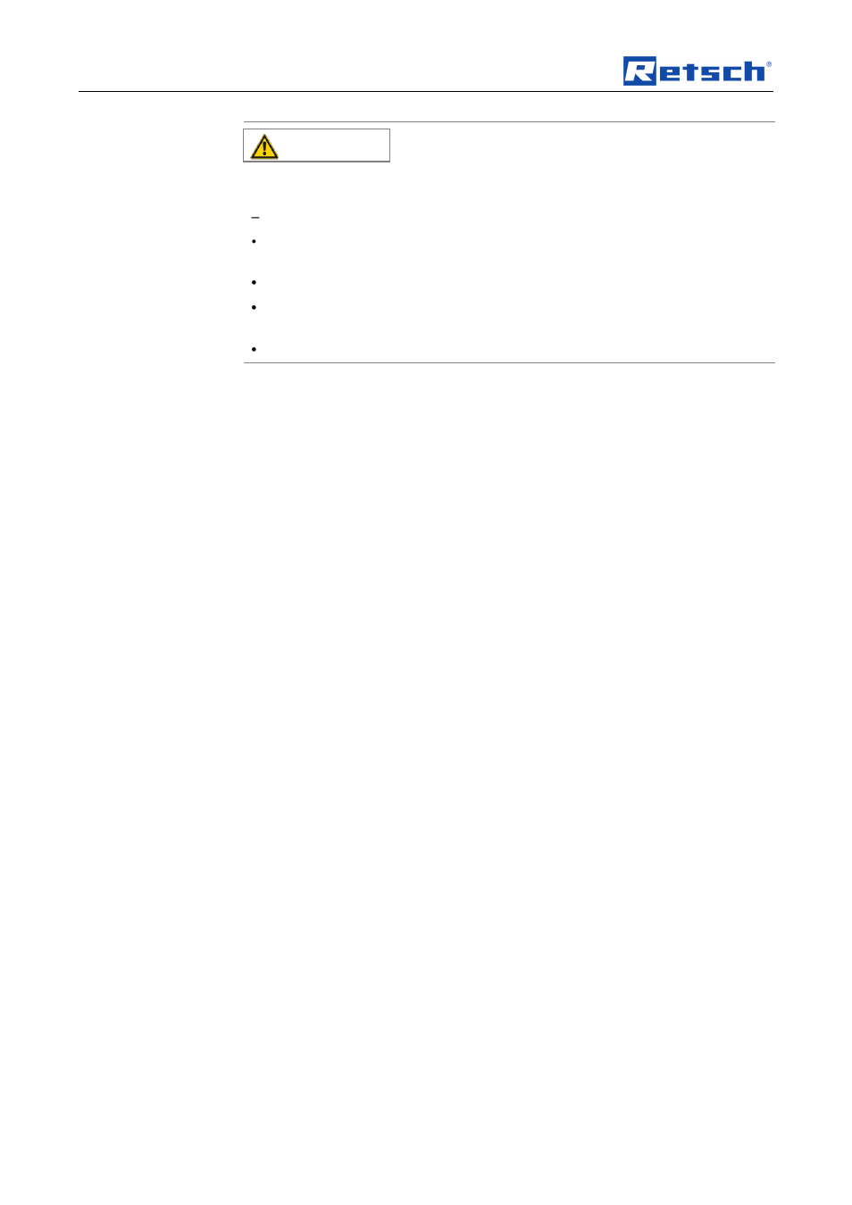 Transport, scope of delivery, installation, Caution | Retsch Cryomill User Manual | Page 20 / 68