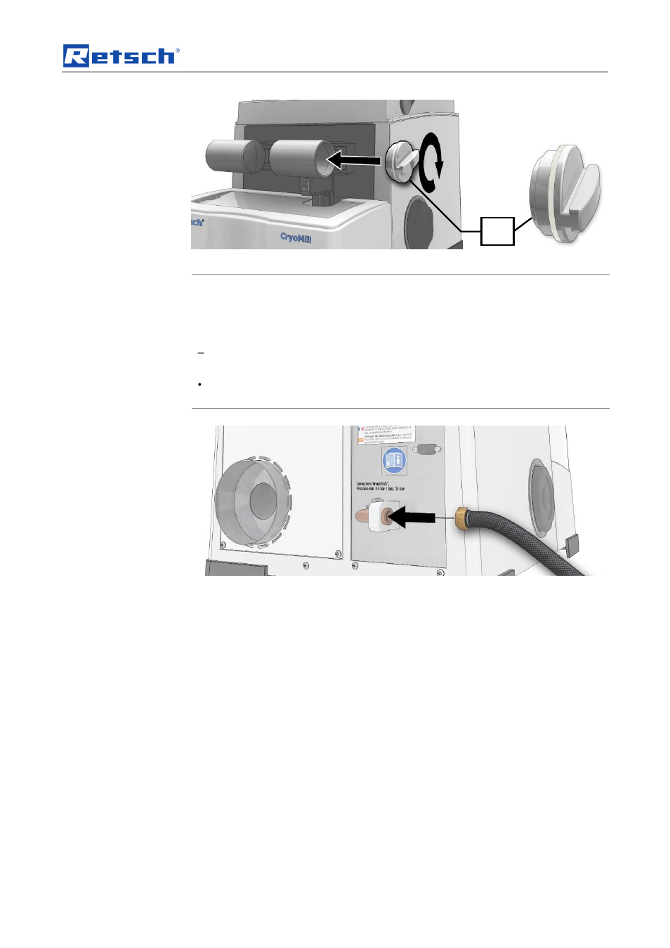 Transport, scope of delivery, installation, Notice | Retsch Cryomill User Manual | Page 21 / 68