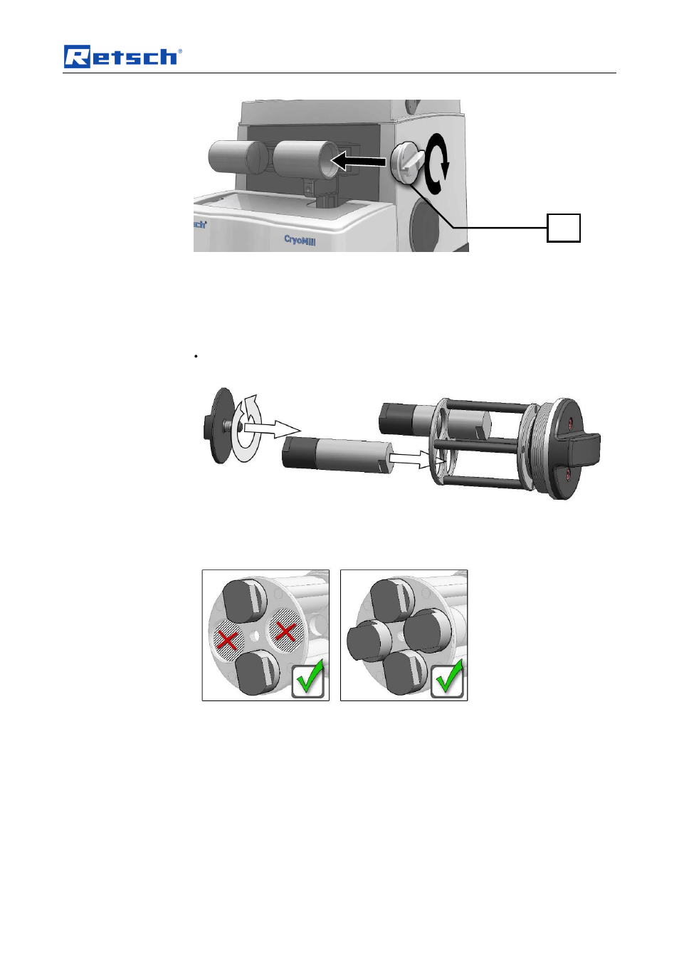 Operating the machine | Retsch Cryomill User Manual | Page 35 / 68